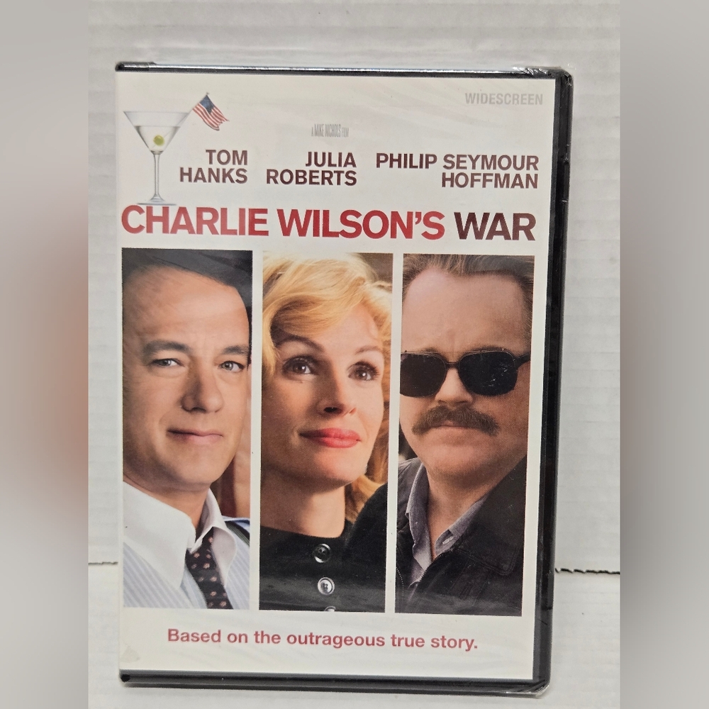 Charlie Wilson's War‎ (DVD, 2007) Tom Hanks Julia Roberts PS Hoffman New